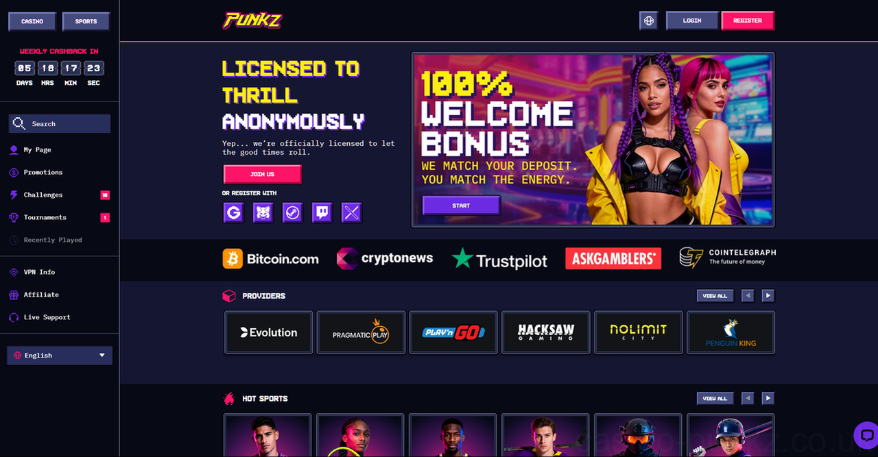 Casinopunkz Casino